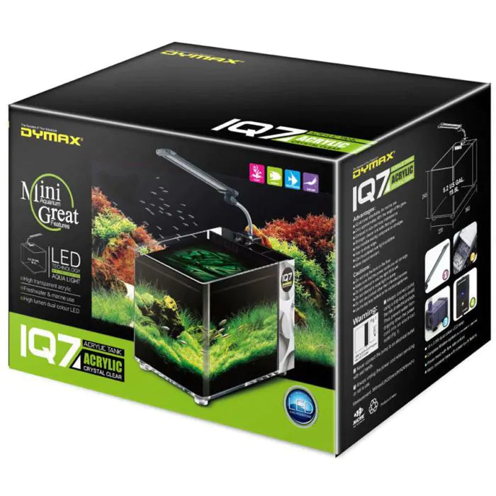 Dymax IQ7 5.2-Gallon Mini Acrylic Aquarium