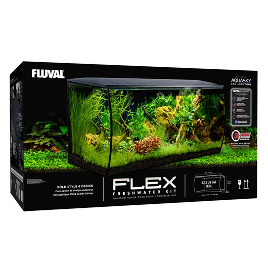 Fluval Flex Aquarium 32.5 Gal White