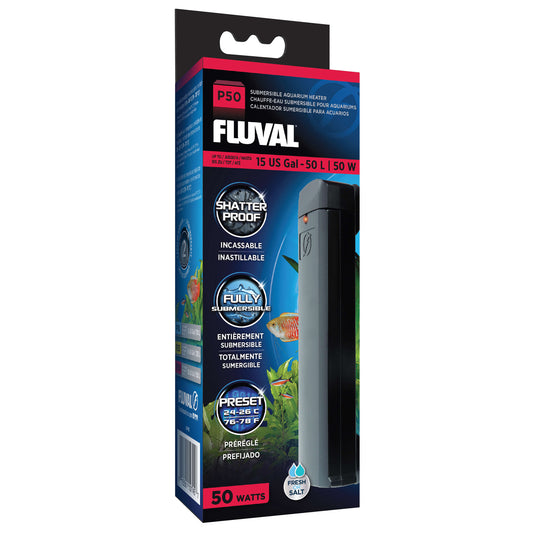 Fluval P50 Submersible Aquarium Heater