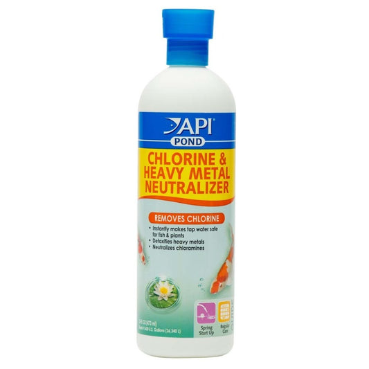 API Pond Chlorine & Heavy Metal Neutralizer 16 fl oz
