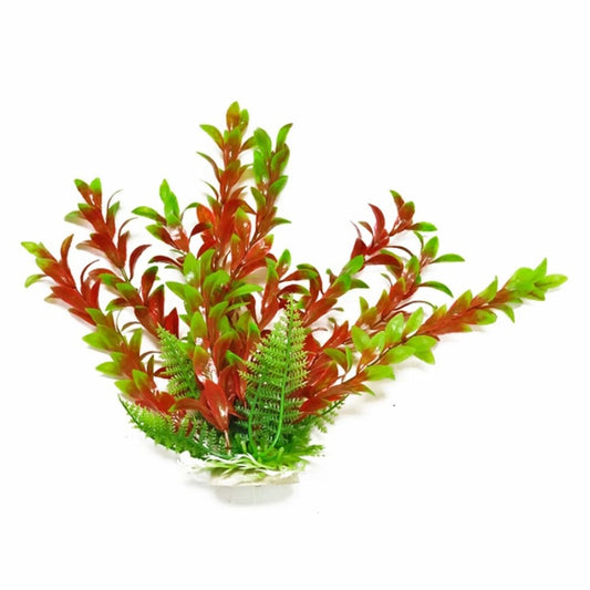 Aquatop Hygro Aquarium Plant- Red/Green 12"