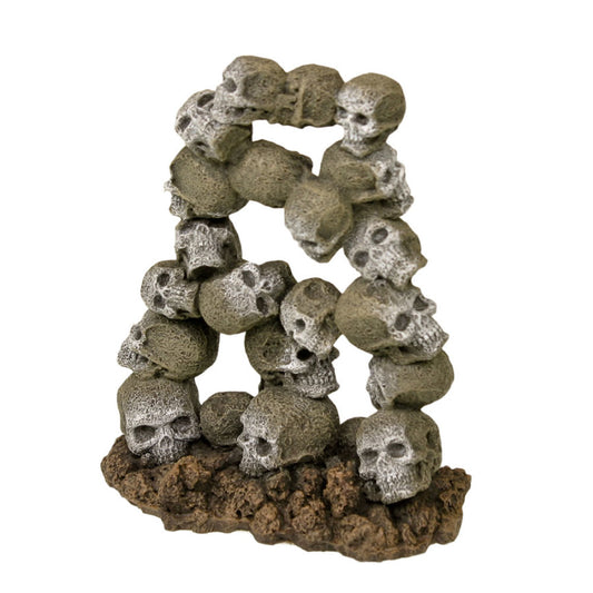 Blue Ribbon Skull Archway Small