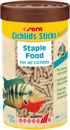 Sera Cichlids Sticks Nature 1.8oz