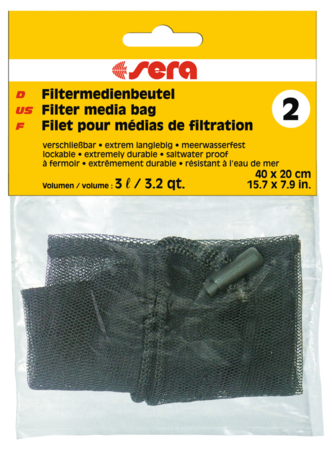 Sera filter media bag 2