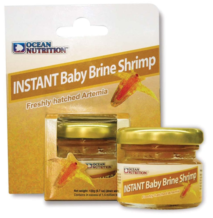 Ocean Nutrition Instant Baby Brine Shrimp Fish Food 1ea/20 g