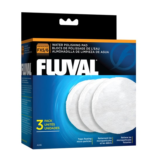 Fluval Fine Polishing Pad 3-pk FX4/FX5/FX6 (Quick Clear-Water Polishing Pad)