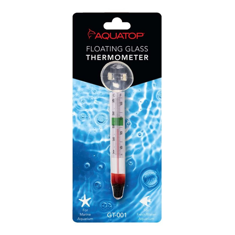 Aquatop Floating Glass Aquarium Thermometer