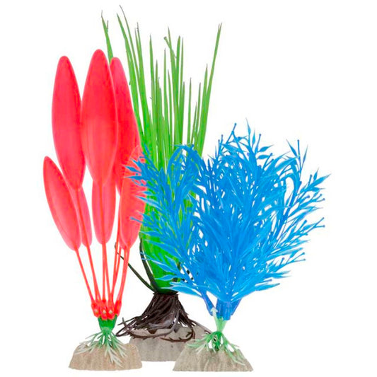 GloFish Fluorescent Plastic Aquarium Plant-29282