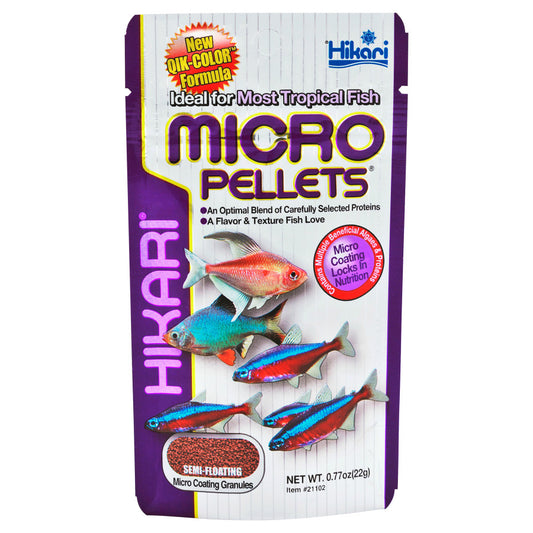 Hikari Tropical Pellets Fish Food 0.77 oz