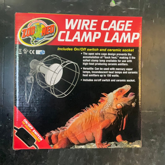 Zoo Med Wire Cage Clamp Lamp