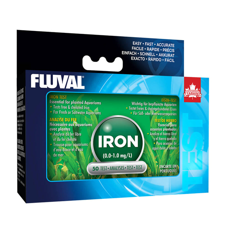Fluval Iron Test Kit, Fresh/Salt
