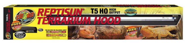 Zoo Med Reptisun Terrarium Hood T5 HO, 30"