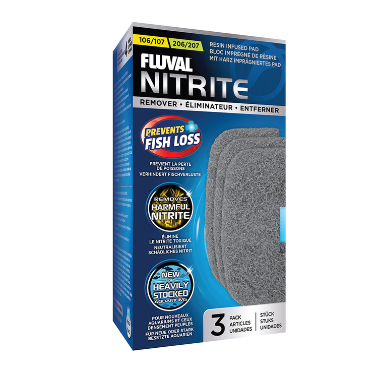 Fluval 106/107/206/207 Nitrate Remover Pad 3pc