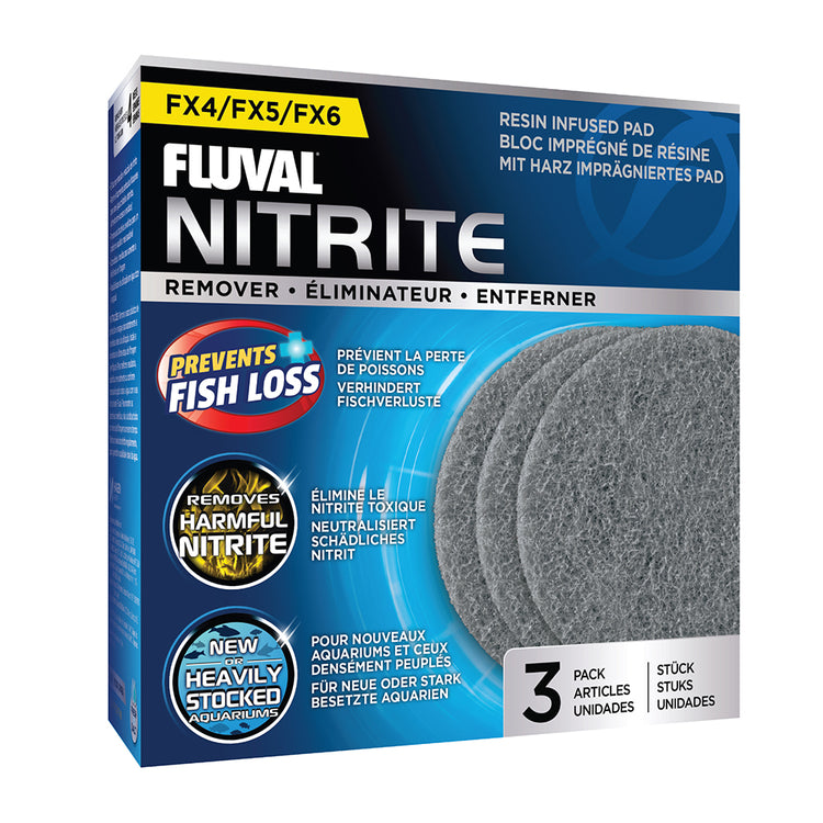 Fluval FX4/FX5/FX6 Nitrite Remover Pad, 3pc