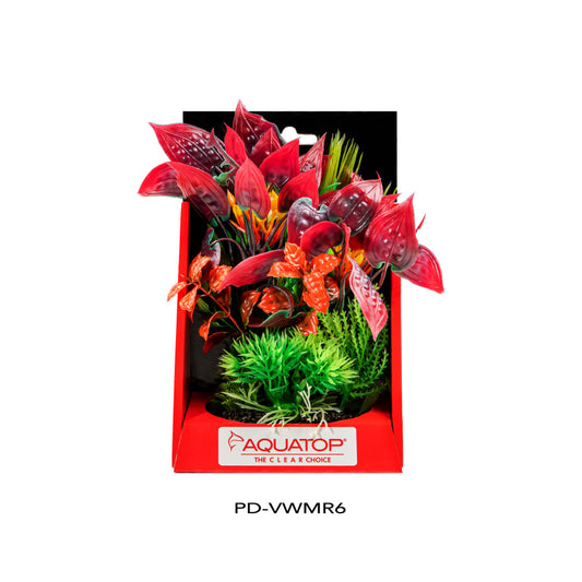 Aquatop Vibrant Wild Plant Mixed Red, 6 in