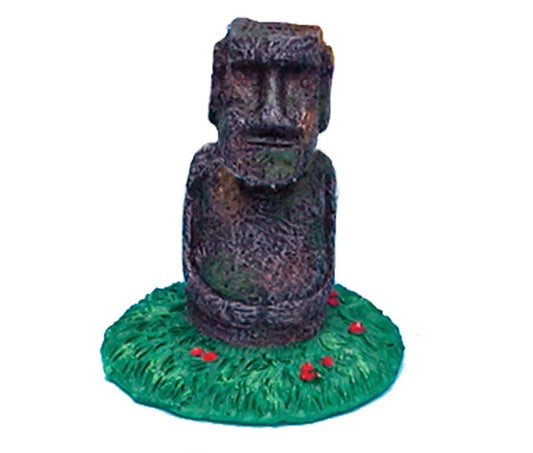 Penn-Plax Easter Island Statue Multi-Color- Mini