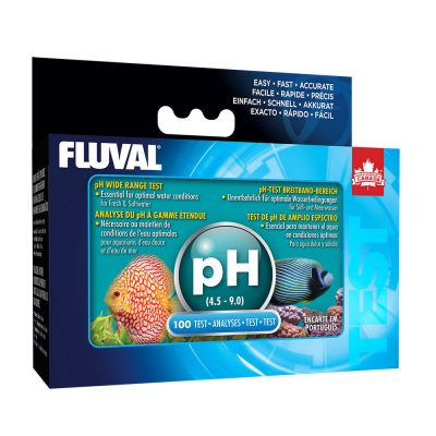 Fluval pH Wide Range Test Kit, Fresh/Salt