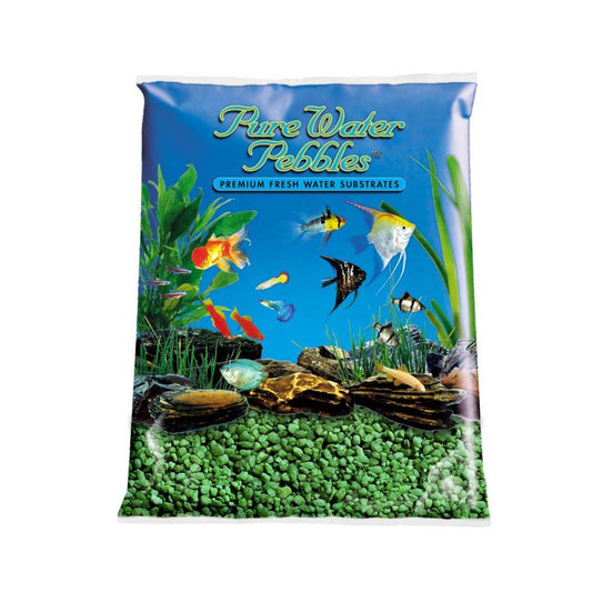 Pure Water Pebbles- Emerald Green 25 lb