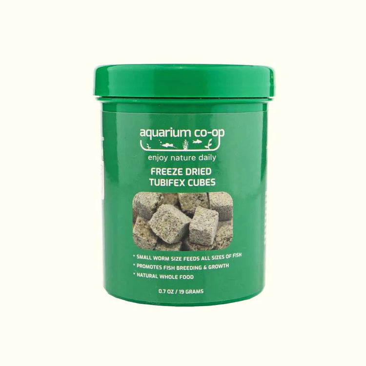 Aquarium Co-Op Freeze Dried Tubifex Worm Cubes