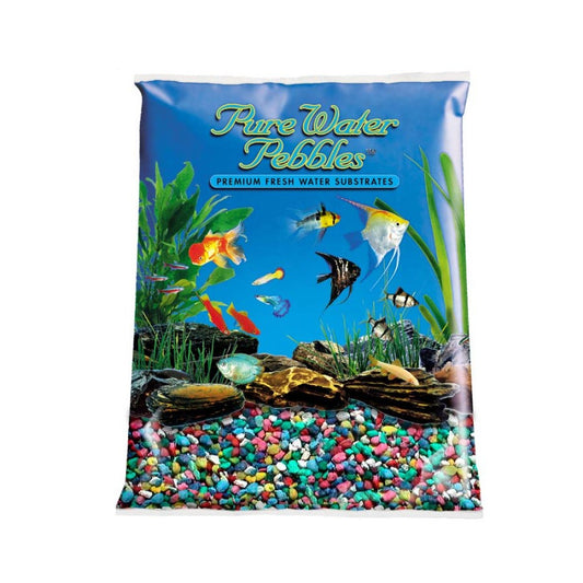 Pure Water Pebbles- Rainbow 25lb