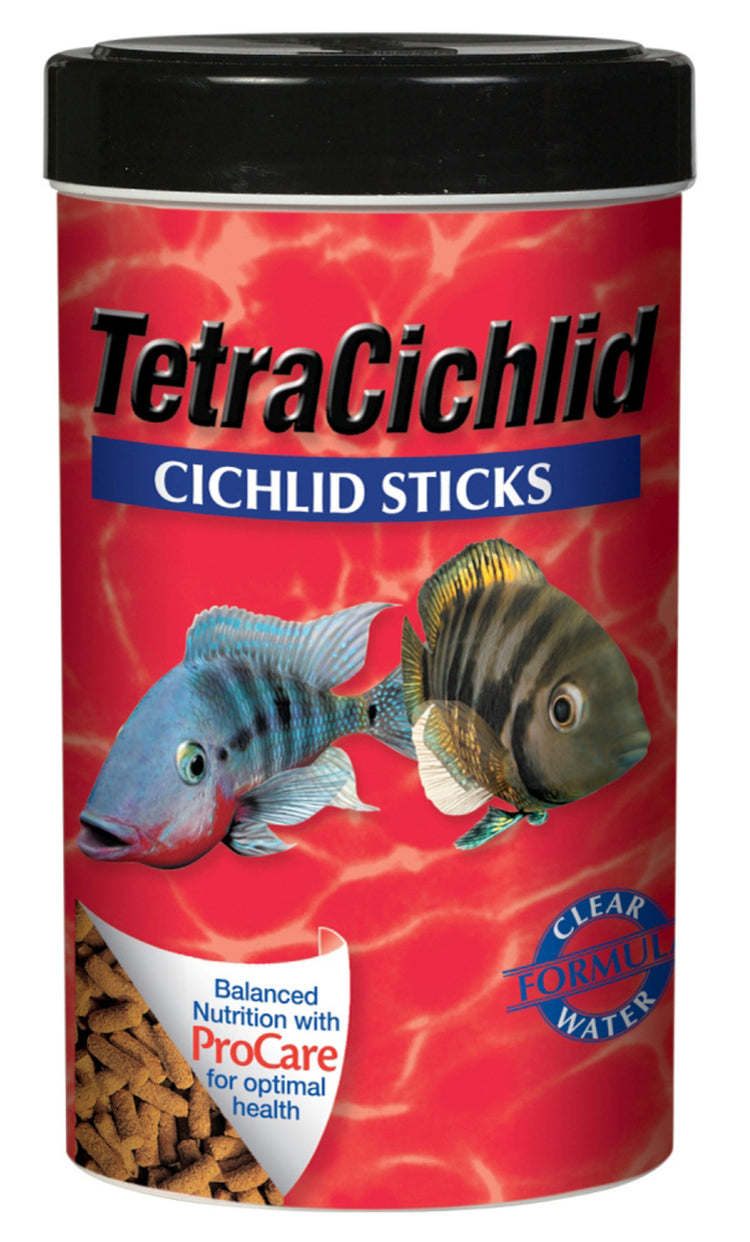 Tetra TetraCichlid Sticks Fish Food 11.3 oz