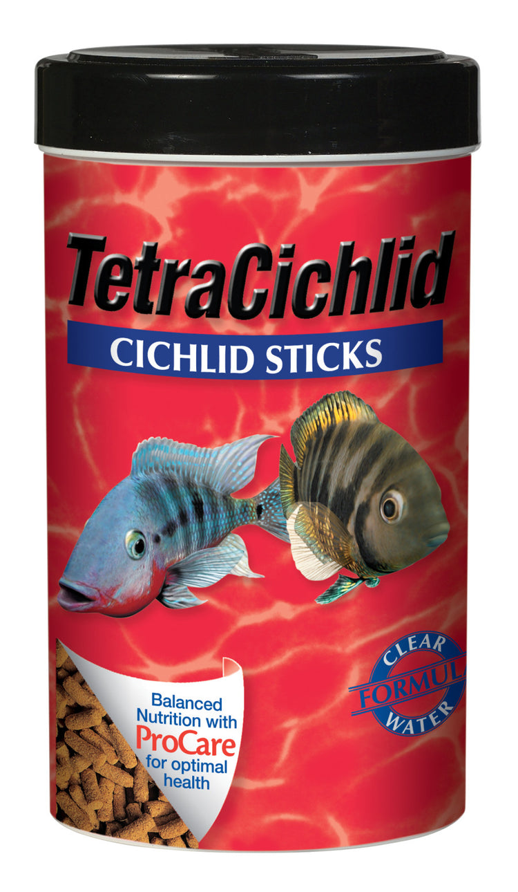 Tetra TetraCichlid Sticks Fish Food 5.65 oz