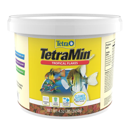 Tetra TetraMin Tropical Flakes Fish Food 4.52 lb