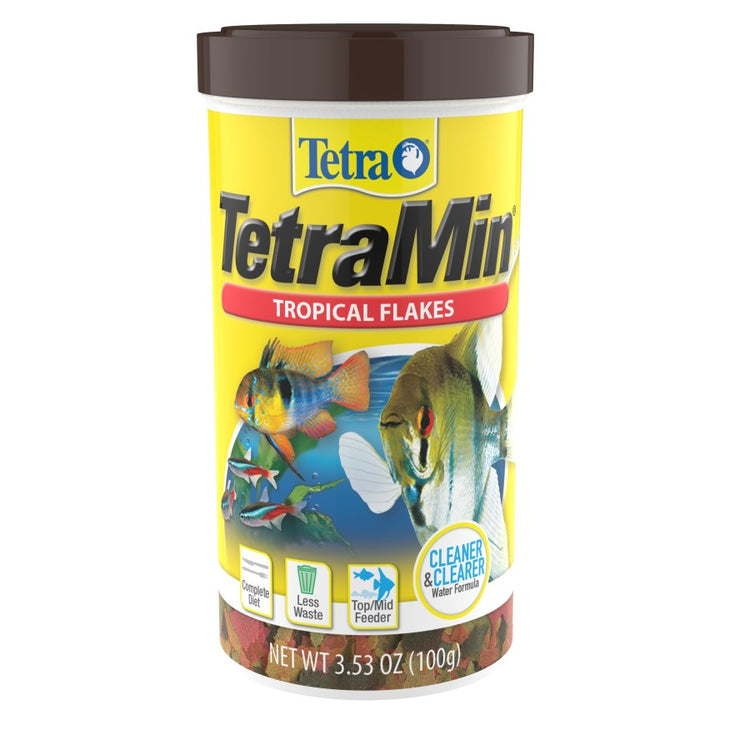 Tetra TetraMin Tropical Flakes Fish Food 3.53 oz