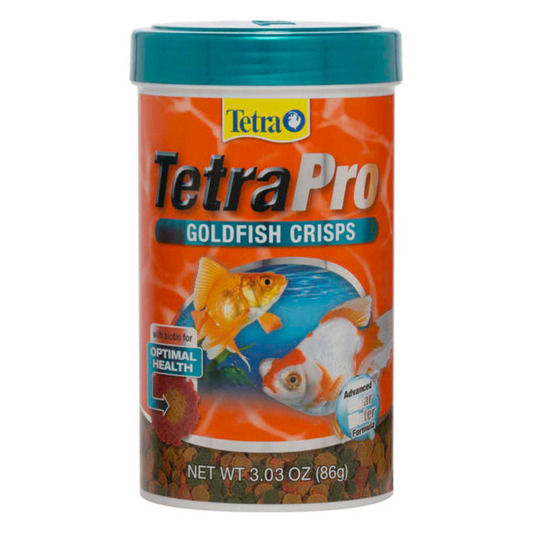 TetraPro Goldfish Crisps Fish Food 3.03 oz