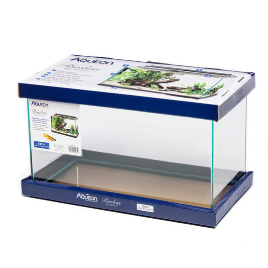 Aqueon Rimless Rectangle Aquarium 10 gal