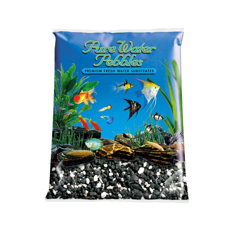 Pure Water Pebbles- Salt & Pepper 25 lb