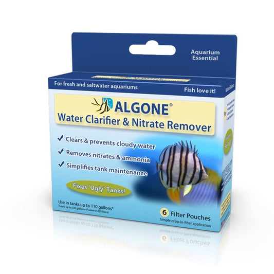 Algone Corporation Water Clarifier and Nitrate Remover Large, 6 ct