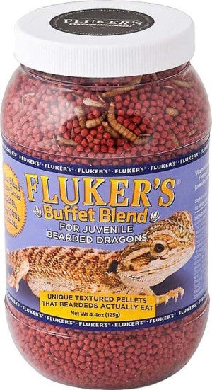 Fluker’s Buffet Blend For Juvenile Bearded Dragons 4.4oz