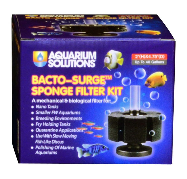 Aquarium Solutions Bacto-Surge Sponge Filter Small